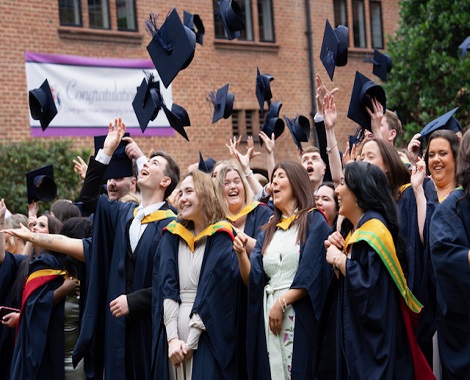 students at graduation 2025